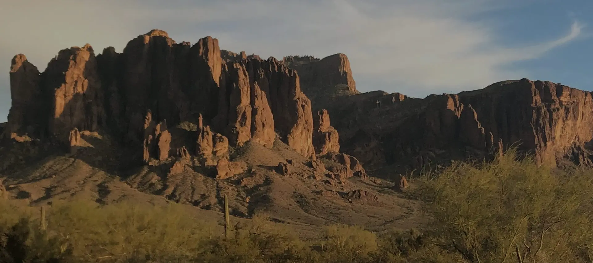 Afternoon view of the mountains